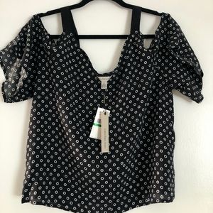 Calvin Klein Jeans Women's Top Blouse Size L  NWT